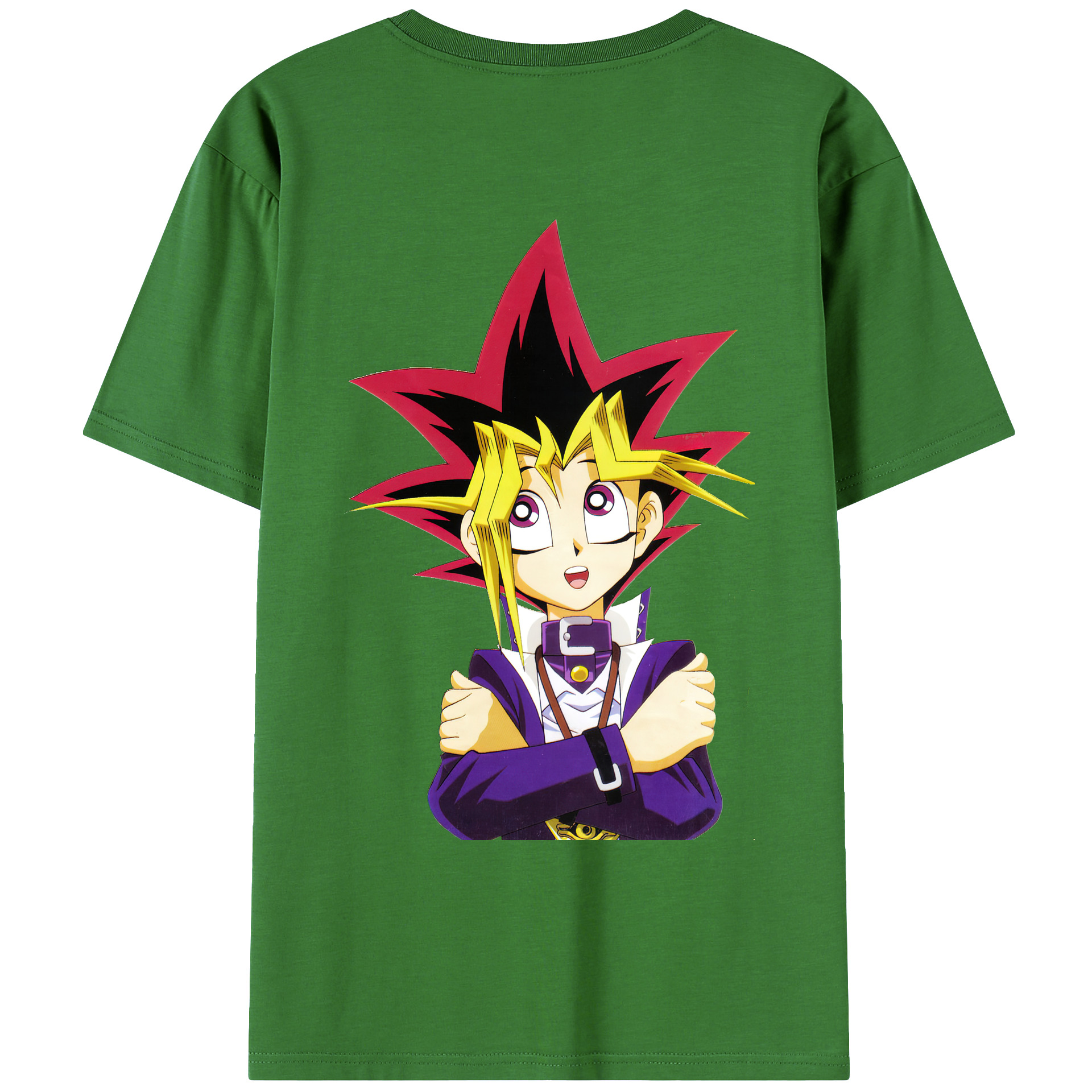 （画像用） 遊☆戯☆王 Yu-Gi-Oh! レディース半袖Tシャツ(バックプリント)